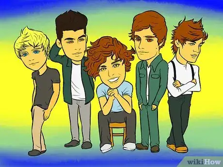 Obrázek nazván Draw One Direction Step 19