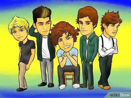 Obrázek nazván Draw One Direction Step 20