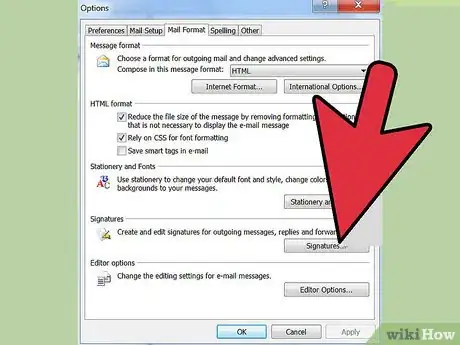 Obrázek nazván Add a Signature in Microsoft Outlook Step 3