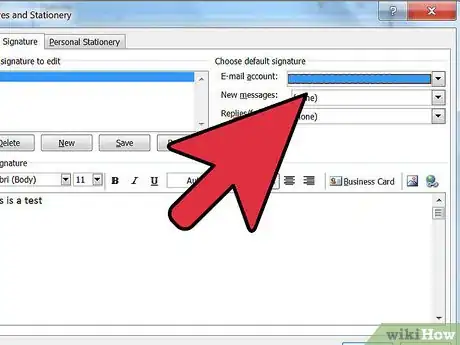 Obrázek nazván Add a Signature in Microsoft Outlook Step 5