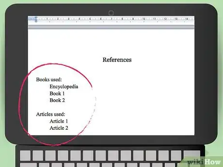 Obrázek nazván Write a Bibliography Step 1