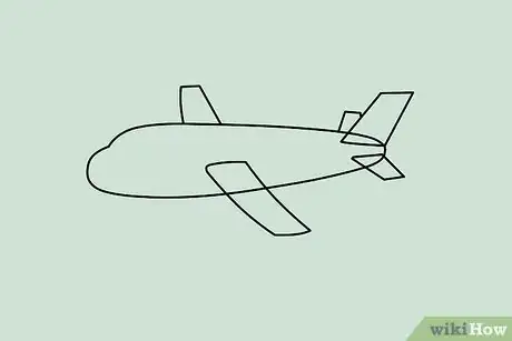 Obrázek nazván Draw an Airplane Step 4