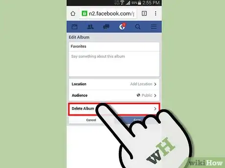 Obrázek nazván Delete Photos from Facebook Step 16