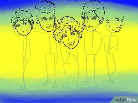 Obrázek nazván Draw One Direction Step 11