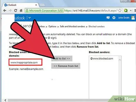 Obrázek nazván Block Emails Step 12