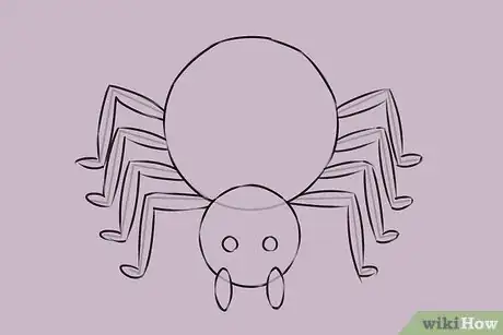 Obrázek nazván Draw a Spider Step 7