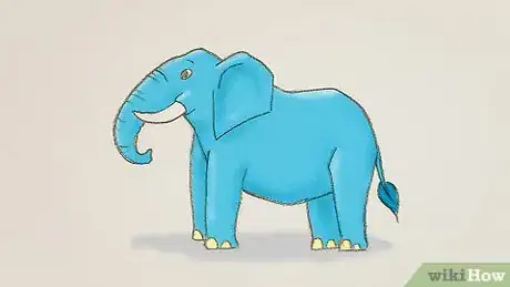 Obrázek nazván Draw an Elephant Step 9