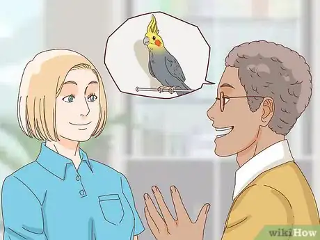 Obrázek nazván Buy a Pet Cockatiel Step 5