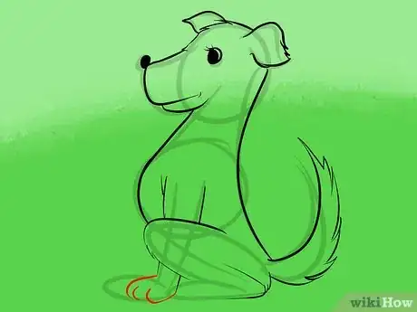 Obrázek nazván Draw a Cartoon Dog Step 13