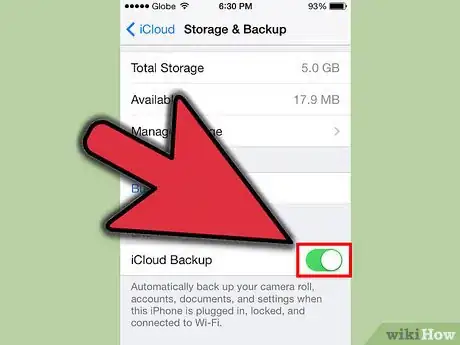 Obrázek nazván Access iCloud Step 4