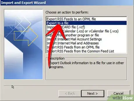 Obrázek nazván Export Contacts from Outlook Step 4