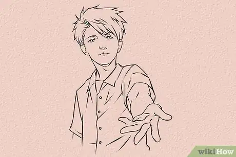 Obrázek nazván Draw Anime Hands Step 34