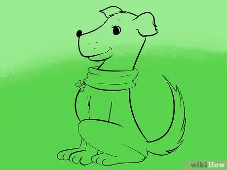 Obrázek nazván Draw a Cartoon Dog Step 16