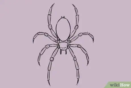 Obrázek nazván Draw a Spider Step 16