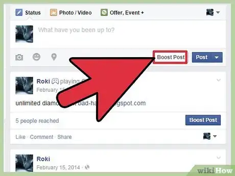 Obrázek nazván Advertise on Facebook Step 8