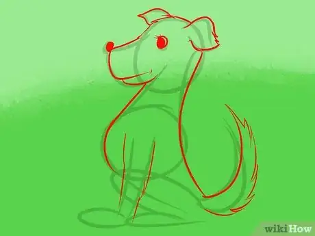 Obrázek nazván Draw a Cartoon Dog Step 11