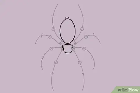 Obrázek nazván Draw a Spider Step 13