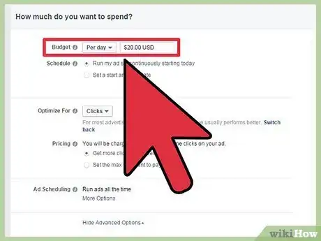 Obrázek nazván Advertise on Facebook Step 18