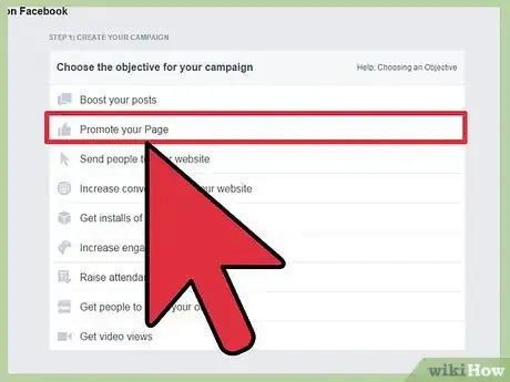 Obrázek nazván Advertise on Facebook Step 12