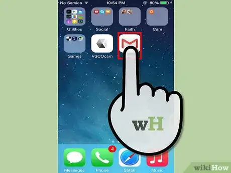 Obrázek nazván Set Up Gmail on an iPhone Step 2