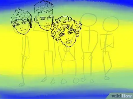 Obrázek nazván Draw One Direction Step 8