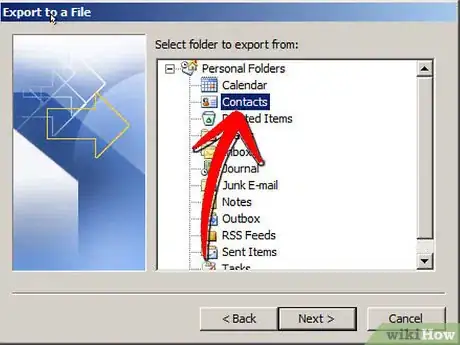 Obrázek nazván Export Contacts from Outlook Step 12