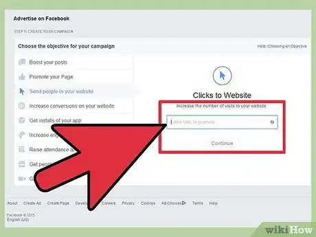 Obrázek nazván Advertise on Facebook Step 11
