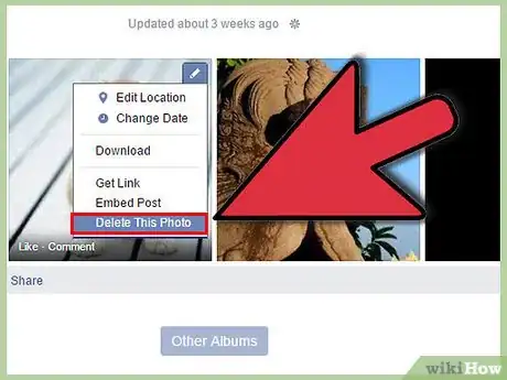 Obrázek nazván Delete Photos from Facebook Step 3