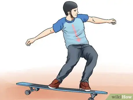 Obrázek nazván Longboard Skateboard Step 11