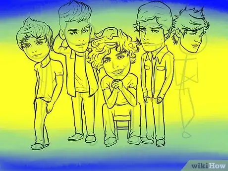 Obrázek nazván Draw One Direction Step 16