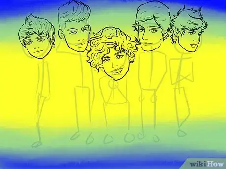 Obrázek nazván Draw One Direction Step 12