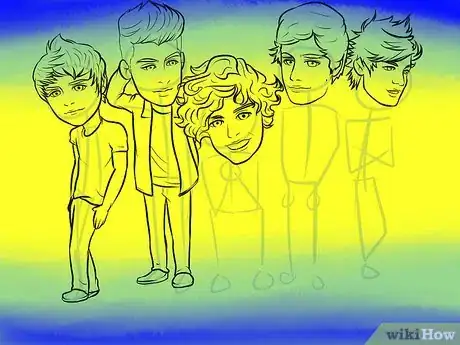 Obrázek nazván Draw One Direction Step 14